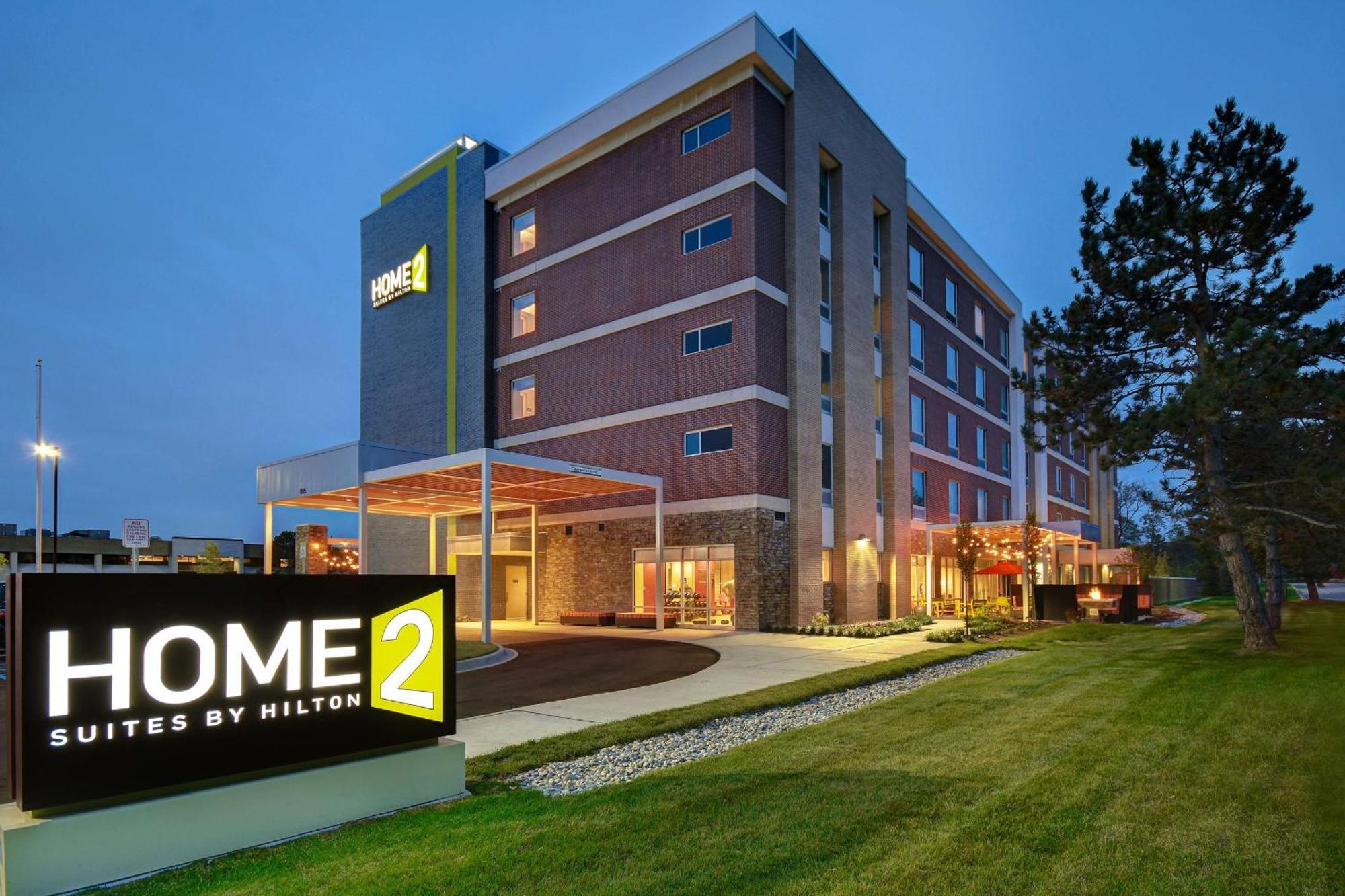 Home2 Suites By Hilton トロイ エクステリア 写真